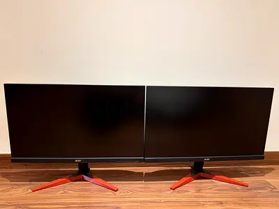 Two Acer KG271 27 Gaming Monitor 165Hz — Great Condition | Message for more pictures