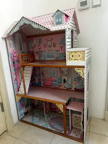 Wooden doll house