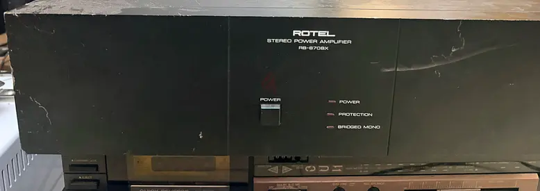 ROTEL RB 870BX power amp