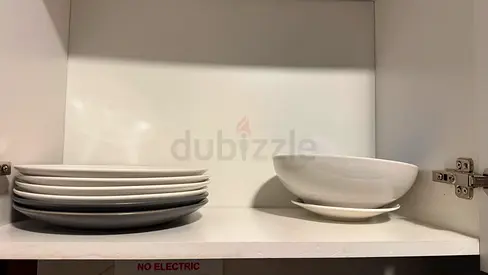Plates and glasses