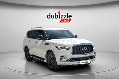 AED 2204/month | 2021 Infiniti QX80  | GCC Specs | Ref#473933