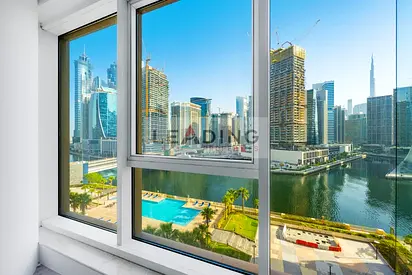 Luxurious Office | Burj & Canal View | Low Floor