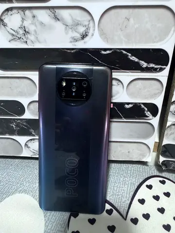 Poco x3pro 256gb dual sim smartphone (rear view) - good working condition