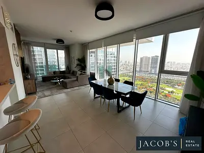 Fully furnished | Dubai frame view | Spacious