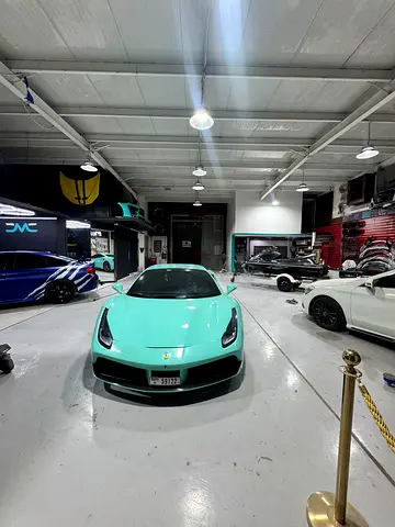 Car workshop garage showroom for sale main road Al quoz