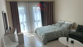 Next to Metro Furnished Studio | Building 206 Mogul | Park &amp; City View