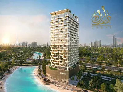 إطلالة على البحيرة | شقة بغرفتي نوم | مفروشة | ذا كادن، ميدان هورايزون