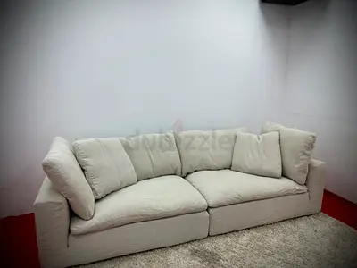 As perfect condition the loom collection lshape sofa