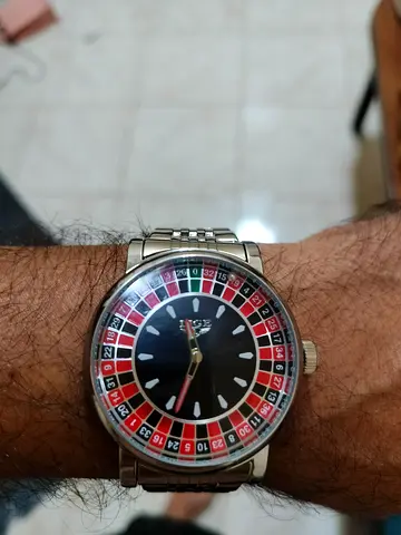 LIGE roulette wheel watch