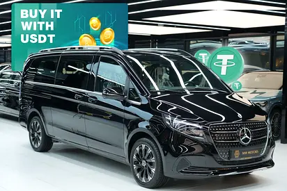 Crypto Accepted | Mercedes-Benz V300 AVANTGARDE | 2026 GCC 0km | Agency Warranty | 360 View