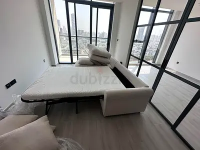 ikea gronlid L shape sofa bed with mattress