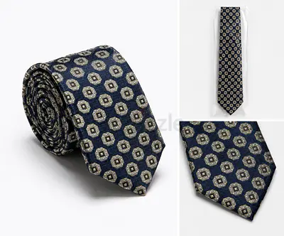 Brand New Navy Blue Men’s Tie | Original Packaging