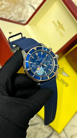 BREITLING  SUPER OCEAN  CHRONOGRAPH  FLY BACK MACHINE  SUPER MASTER COPY WATCH