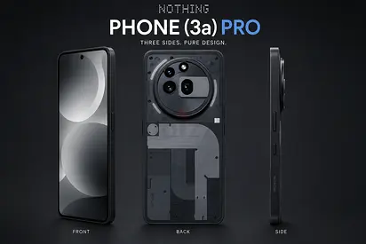 Nothing Phone (3a) Pro - Black, Excellent Condition 256GB 12GB
