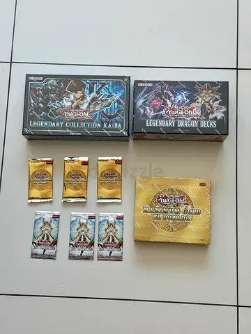 Yu-Gi-Oh! Booster Packs  Legendary Deck Boxes - Lot
