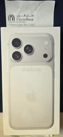Apple iPhone 17 Pro 256 (sealed box) - Silver, TDRA