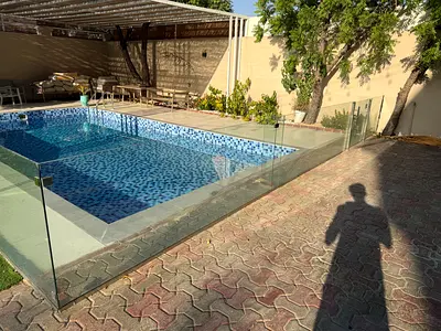 Tempered Glass Pool Safety Fence Panels