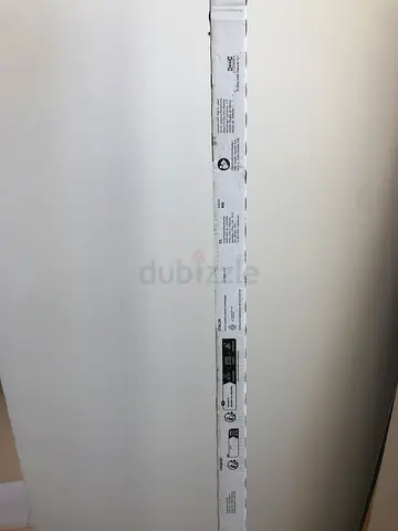6 white curtain rod (curtain rail)- 140 cm