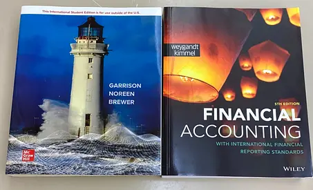 Financial  Managerial Accounting Books