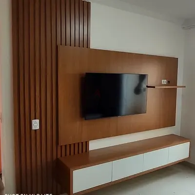 Minimalist TV unit design