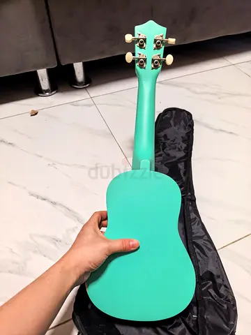 Mint Green Soprano Ukulele with Soft Case - Lightly Used