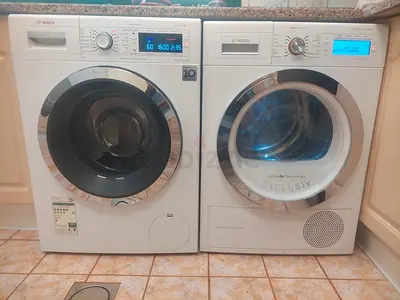 Bosch Series8  9kg washer / 9kg dryer Set