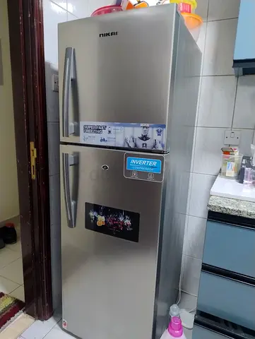 Nikai Double-Door Inverter Refrigerator - Good Condition