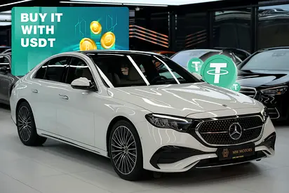Crypto Accepted | Mercedes-Benz E 200 | 2026 GCC 0km | Agency Warranty | AMG Sports Package