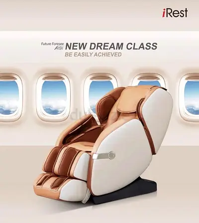 iRest JJ Massage Chair SL-A191 Full Automatic SL Rail 3D Massage (brown)