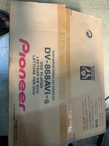 Pioneer DV-868AVi-S DVD/Super Audio CD Player (boxed)