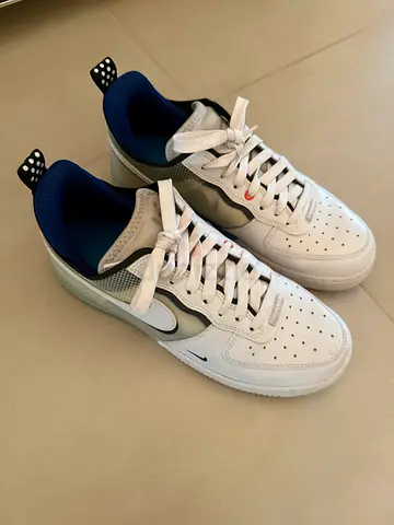 Nike Airforce React - White Light Photo Blue