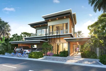 7-Bedroom Waterfront Villa | Park & Lagoon Facing | VD1 Layout