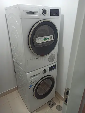 Bosch washer dryer set 9kg capacity