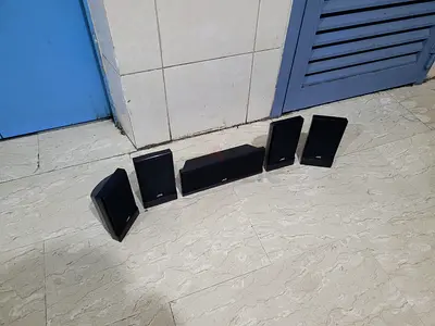 5 Pcs. JVC Passive Bass Reflex Type Speakers (4 ohms, 310 watts each) in excellent working condition
