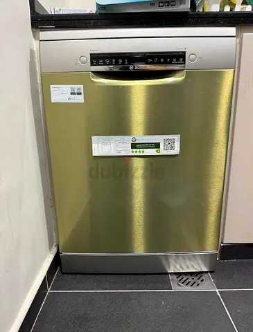 Bosch Series 4 Free-Standing Dishwasher SMS4ECI26M Brushed Steel 14 Place Settings