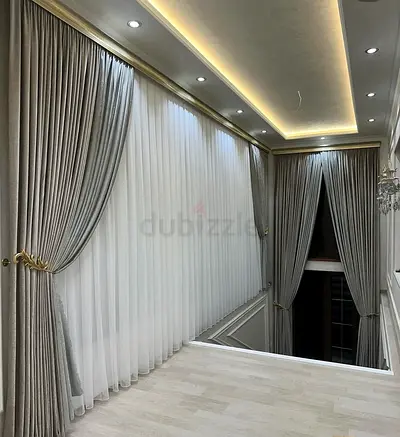 Curtains blackout chiffon, stitching and fixing0563878438 sofa upholstery repairing