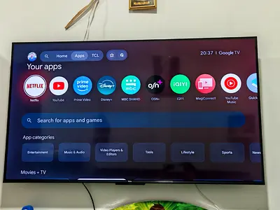 55 inch Smart 4K UHD TV Powered by Google - Excellent Working Condition
