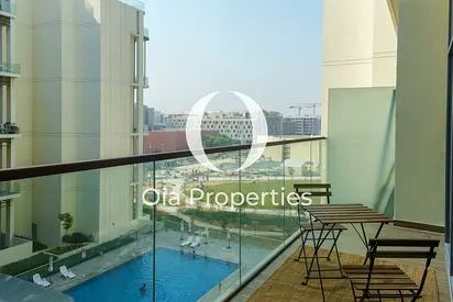 Charming 1BR Loft with Balcony | Fully Furnished | Pool View