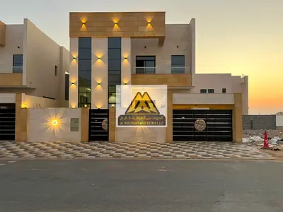 Villa for Annual Rent in Al Yasmeen 5 Master Bedrooms | 2 Living Halls | Majlis | Spacious Internal Yard | Covered Parking