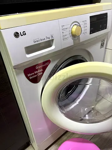 LG front-load washing machine - 7kg, good working condition