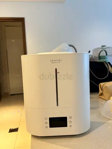 ASAKUKI 4L Top Fill Cool Mist Humidifier – Quiet Sleep Mode  Auto Humidity Control