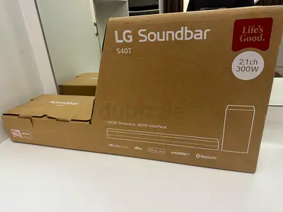 LG S40T 2.1ch Soundbar with Subwoofer - Brand New in Box