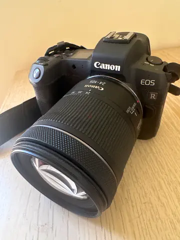 Canon EOS R mirrorless camera with 24-105mm lens (used)