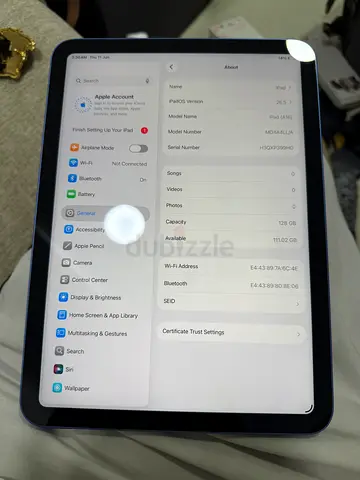 A16 ipad