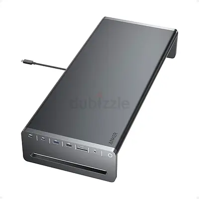 Anker USB-C Hub, 10-in-1 Aluminum Monitor Stand