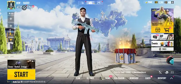 Pubg account glacier maxx(xsuit)
