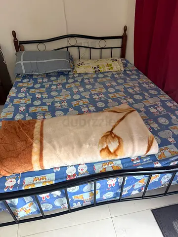 Cot with bed