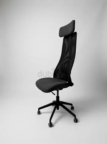 IKEA Chair – Mesh Back + Adjustable Headrest
