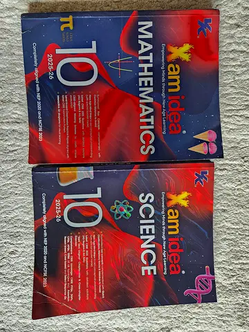 Set of Xam Idea Class 10 Mathematics  Science 2025-26 (Used)