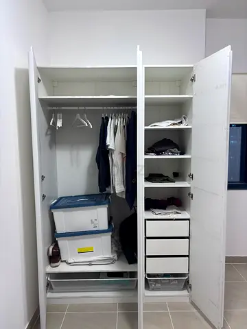 Big White Wardrobe / Closet - Excellent Condition